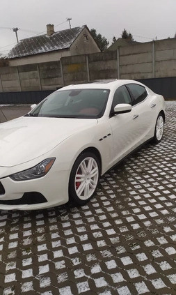 Maserati Ghibli cena 144900 przebieg: 68000, rok produkcji 2017 z Świętochłowice małe 277